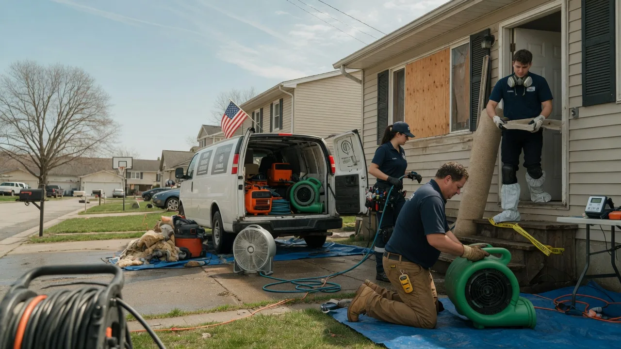 Water Damage Restoration in Royal Center, IN near me